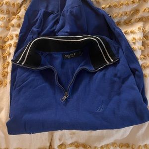 Blue Nautica 1/4 Zip